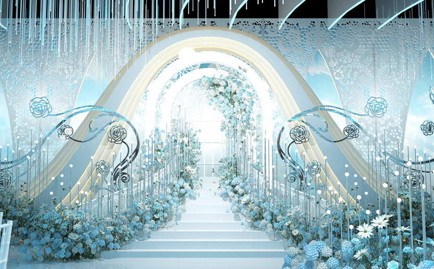 威信釡香烙馍村水晶厅效果展示